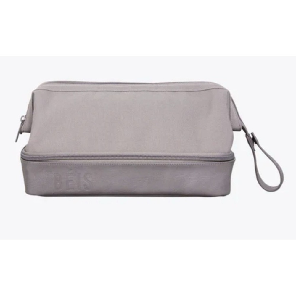 BEIS The Dopp Kit Slate Travel Makeup Bag Case Organizer Toiletry Bag Zip Close - Picture 6 of 6